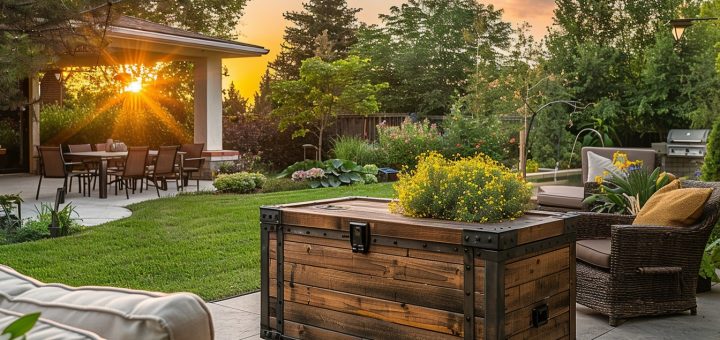 Coffre de rangement extérieur à faire à tout prix