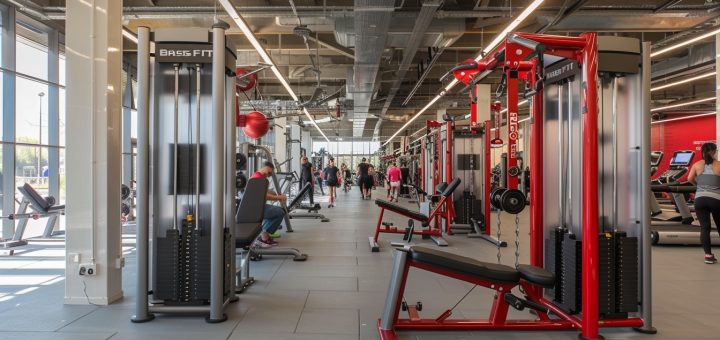 La salle de sport Basic Fit à Paris
