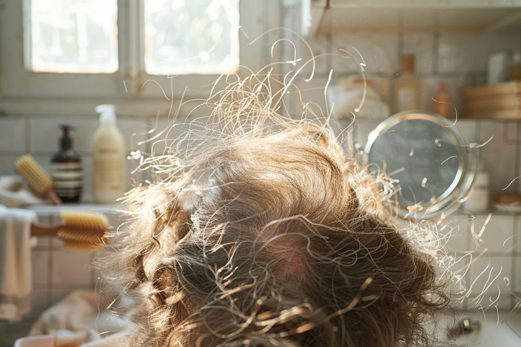 Les causes qui font chuter les cheveux